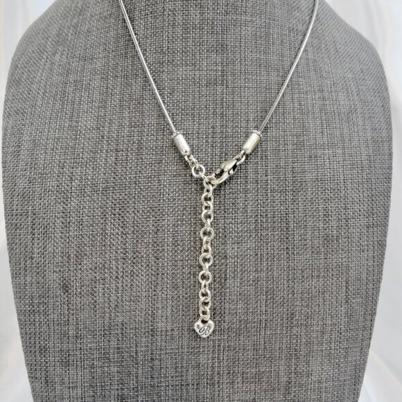 Brighton Doubloom Cross Red Crystal Pendant Necklace - Picture 8 of 8